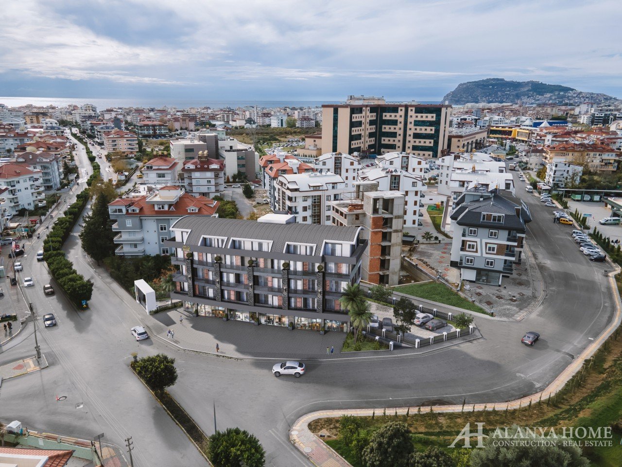Park Corner Haluk Bey Oba Alanya Antalya Turkey купить недвижимость меблированная двухкомнатная квар